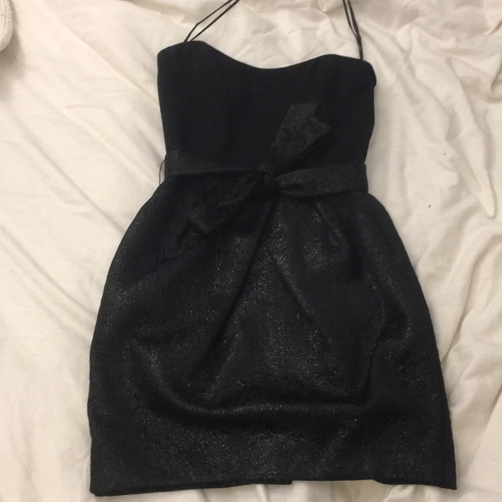 Shimmer skirt cocktail dress